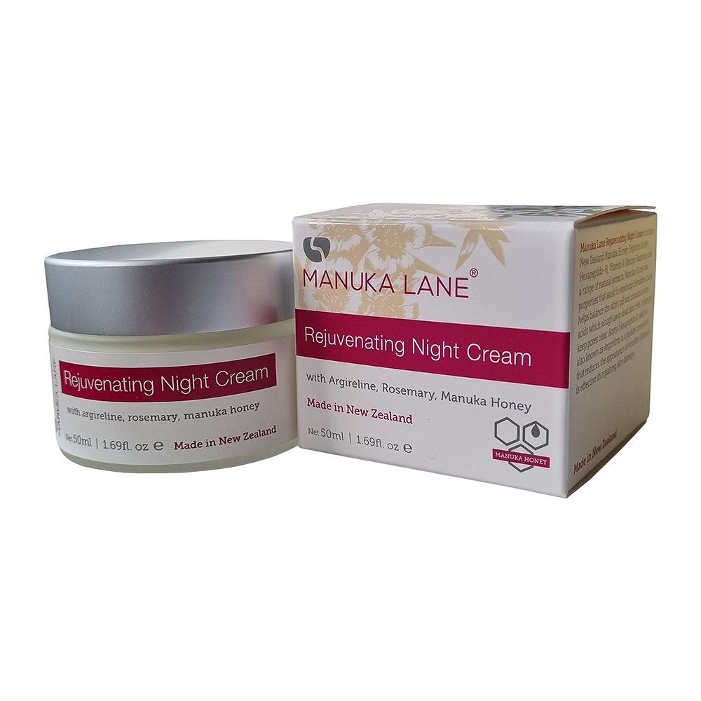 Manuka Lane Rejuvenating Night Cream, 1.69 Oz